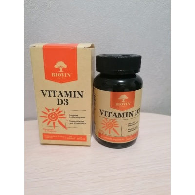  Biovin Vitamin D3 2000 IU 90 