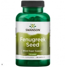 Тестобустер Swanson Fenugreek Seed 610 мг 90 капсул