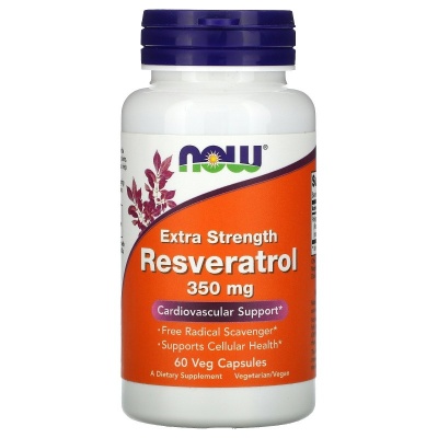  NOW Extra Strength Resveratrol 350  60 