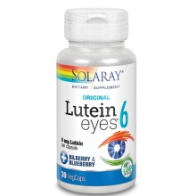 Витамины Solaray Lutein Eyes 6 30 капсул