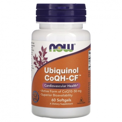  NOW CoQH-CF UBIQUINOL 60 