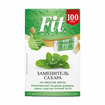 Заменители сахара Fit Parad №24 100 пакетов