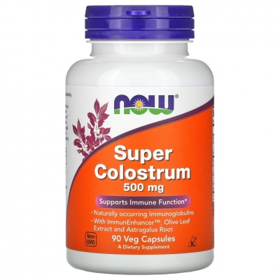  NOW Super Colostrum 500  90 